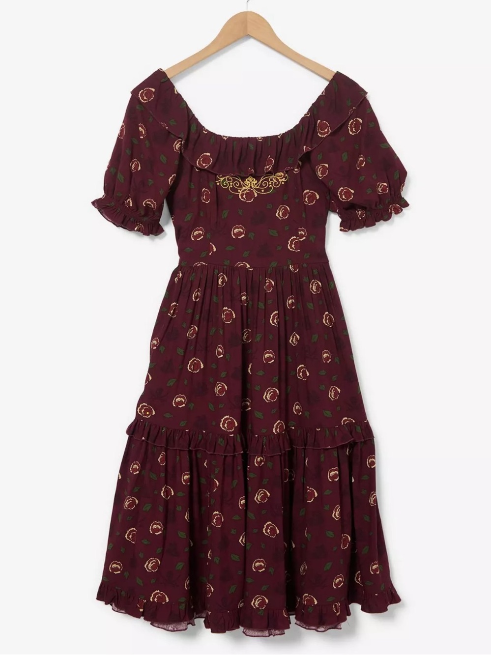 BoxLunch Disney Pirates of the Caribbean Icons Midi Dress Size SM NWOT